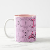 2 Couleurs Amour Amelia de la tasse I (Gauche)