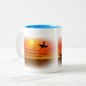 2 Couleurs Amour de 13h34 de John une une autre tasse (Devant gauche)