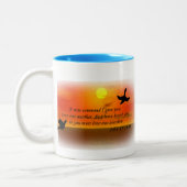 2 Couleurs Amour de 13h34 de John une une autre tasse (Gauche)