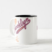 2 Couleurs Amour pour la tasse de Brooklyn (Devant gauche)
