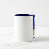 2 Couleurs Amusement de Frenchie ! Tasse (Centre)