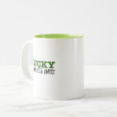2 Couleurs Amusement, tasse irlandaise d'or (Devant gauche)
