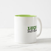 2 Couleurs Amusement, tasse irlandaise d'or (Devant droit)