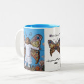 2 Couleurs Anastacia et tasse de papillon de Marco (Devant gauche)