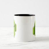 2 Couleurs Android tasse (Centre)