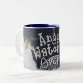 2 Couleurs Anges observant au-dessus de moi la tasse (Devant gauche)