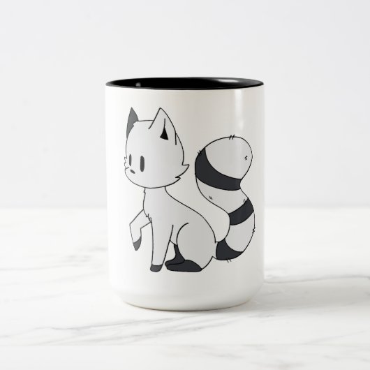 2 Couleurs Animal mignon de CatMIX de tasse (Centre)