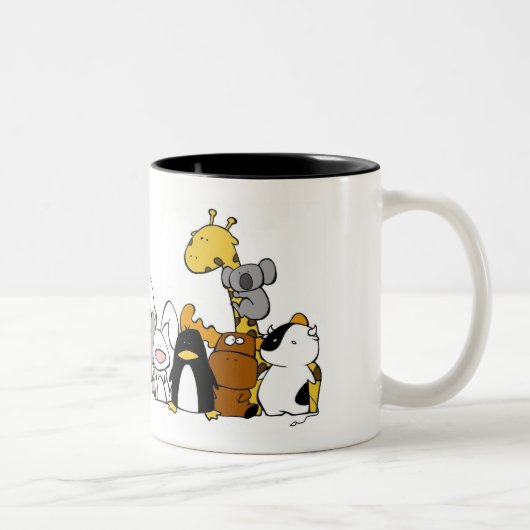 2 Couleurs Animaux pour la tasse de SIDA (Droit)