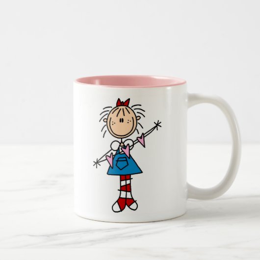 2 Couleurs Annie avec la tasse de coeurs (Droit)