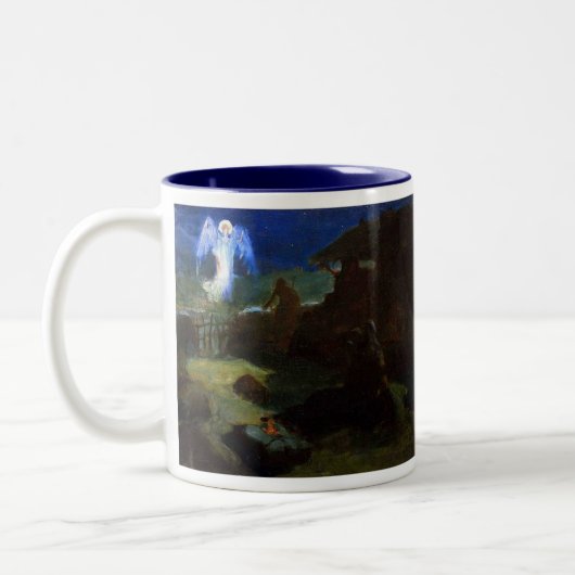 2 Couleurs Annonce dans la tasse de bergers (Gauche)