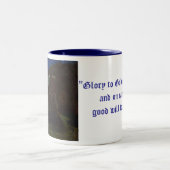 2 Couleurs Annonce dans la tasse de bergers (Centre)