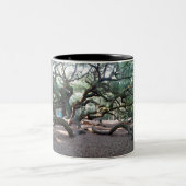 2 Couleurs Arbre de tasse de café de la vie (Centre)