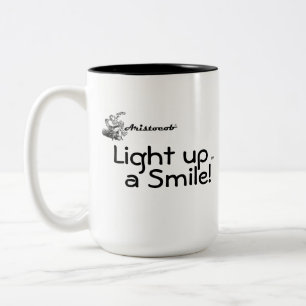 2 Couleurs Aristocob : Allumez un sourire ! Tasse