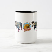 2 Couleurs "ArtToro" tasse de 15 onces (Centre)