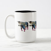 2 Couleurs "ArtToro" tasse de 15 onces (Gauche)