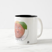 2 Couleurs Attaquez la tasse de Donald Trump (Devant droit)