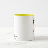 2 Couleurs Attendre une tasse de bébé (Centre)