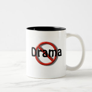 2 Couleurs Aucun drame aucune tasse de pleurnicherie