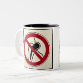 2 COULEURS AUCUNE TASSE DE RECHANGE DE HIP (Devant gauche)