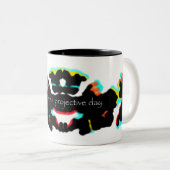 2 Couleurs Ayez une tasse projective de jour (Devant droit)