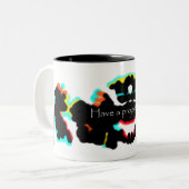 2 Couleurs Ayez une tasse projective de jour (Devant gauche)