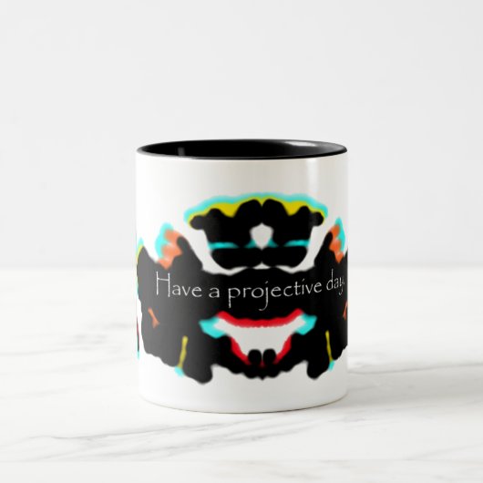2 Couleurs Ayez une tasse projective de jour (Centre)