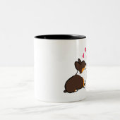 2 Couleurs Baisers des baisers de corgi de la tasse | de (Centre)