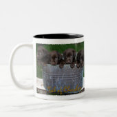 2 Couleurs Baquet de tasse de chocolat (Gauche)