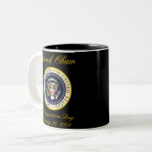 2 Couleurs Barack Obama - tasse présidentielle de joint (Devant gauche)