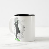 2 Couleurs BBoy tasse des 4 vies (Devant gauche)