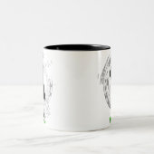 2 Couleurs BBoy tasse des 4 vies (Centre)