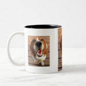 2 Couleurs Beagle amoureux tasse (Gauche)