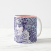 2 Couleurs Belle Époque - tasse de La de diva de siècle (Devant droit)