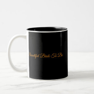 2 Couleurs Belle future mariée pour tasse