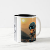 2 Couleurs Belle tasse (Devant droit)