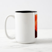 2 COULEURS BELLE TASSE DE CAFÉ DE FLEUR (Gauche)