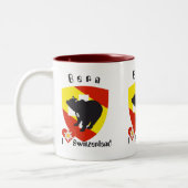 2 Couleurs Berne Berne Berna Suisse Tasse (Gauche)