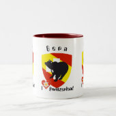 2 Couleurs Berne Berne Berna Suisse Tasse (Centre)