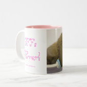 2 Couleurs BFFs4Ever ! Tasse - rose (Devant gauche)