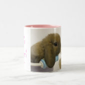 2 Couleurs BFFs4Ever ! Tasse - rose (Centre)