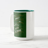 2 Couleurs Bienvenue dans la tasse familiale (Devant gauche)