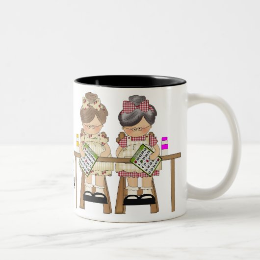 2 Couleurs Bingo me fait une tasse (Droit)