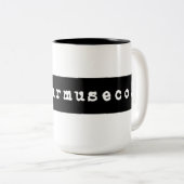 2 Couleurs bipolarmuseco. tasse (Devant droit)