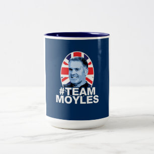 2 Couleurs Bleu de tasse de café de #TEAMMOYLES