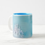 2 Couleurs Bleu dragon tasse (Devant gauche)
