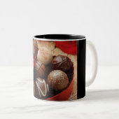 2 Couleurs Boîte de tasse de chocolats (Devant droit)