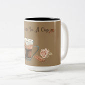 2 COULEURS BONHEUR DANS UNE TASSE (Devant droit)