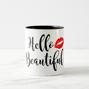 2 Couleurs Bonjour belle tasse