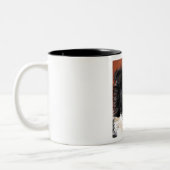 2 Couleurs Bonne tasse de frontière (Gauche)
