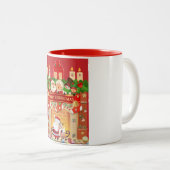2 Couleurs Bonne tasse de Noël (Devant droit)